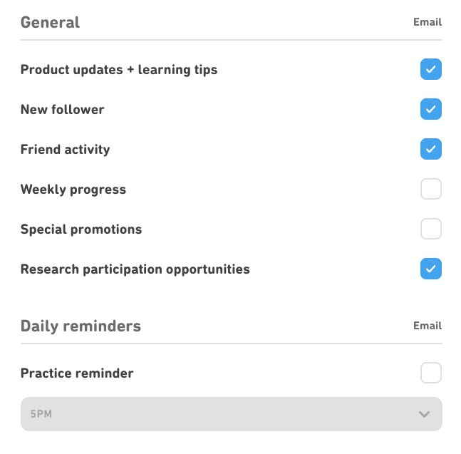 Duolingo Unsubscribe